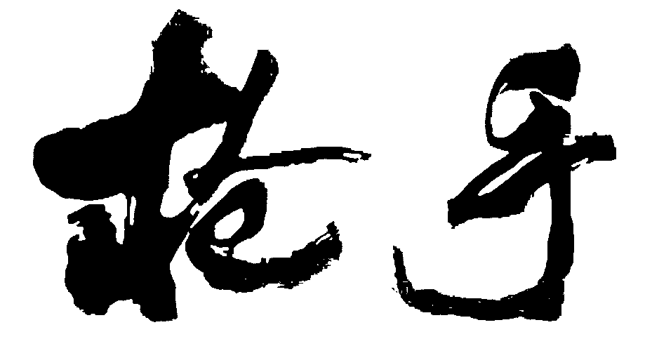枪手 艺术字 毛笔字 书法字 繁体 标志设计 